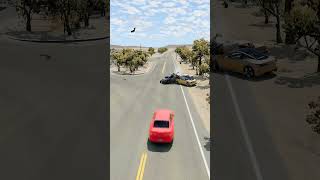 Realistic Highway Car Crashes 90  BeamNGdrive [upl. by Letniuq]