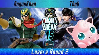 LIMITBREAK 15  AngusKhan VS Tbob  Losers Round 2 [upl. by Antoinetta]