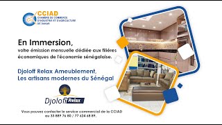 Djoloff Relax Ameublement Les artisans modernes du Sénégal Plonger dans un univers de mobilier [upl. by Lorianne]