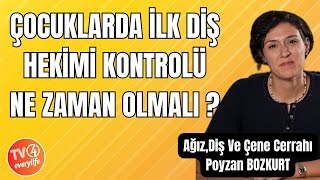 Çocuklarda İlk Diş Hekimi Kontrolü Ne Zaman Olmalı [upl. by Nealson625]