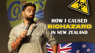 BIOHAZARDS MARKETING amp TRUCK DRIVER  AustraliaNew Zealand Stories  StandUp Comedy by Rahul Dua [upl. by Newol196]