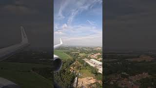 Landing in Stansted Airport London [upl. by Ahsitahs135]