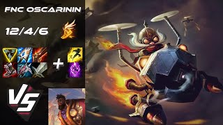 Fnatic Oscarinin TOP Corki vs KSante  EU Challenger Patch 1413 [upl. by Annoda]