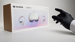 Oculus Quest 2 Unboxing amp First Look  ASMR Unboxing [upl. by Nylikcaj792]