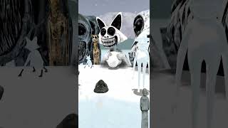 zoonomaly characters stone beam attack on snow 주노말 캐릭터폭탄공격 zoonomaly 주노말리 snow bomb animation [upl. by Nnazil]