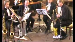 Saxophone Quartet  George Gershwin Prelude  2  Les Boréades [upl. by Nortad229]