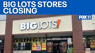 Big Lots closing 50 California stores [upl. by Eenrahc985]