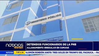 Diez funcionarios de la PNB fueron detenidos en Cumaná  4 de noviembre de 2024 [upl. by Edrei]