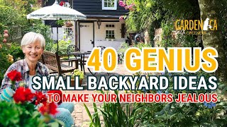 40 GENIUS Backyard Landscaping Hacks to Make Your Neighbors JEALOUS 🌟🌼🏡 [upl. by Wj108]