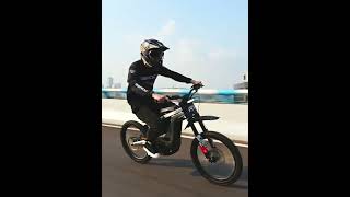 electric dirt bike rerode R1 [upl. by Ardnos]