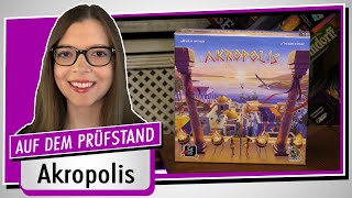 Spiel doch mal AKROPOLIS  Brettspiel Rezension Meinung Test 437 [upl. by Alexandria]