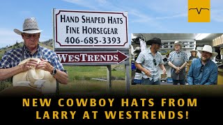 New Cowboy Hats from Larry at WesTrends [upl. by Llenyt]