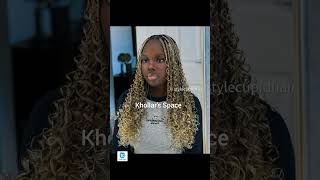 Goddess Braids Hairstyles for Black Women hairstyles braids goddess knotlessbraids viralvideo [upl. by Anavoj]