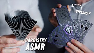 Cardistry ASMR 11  Dynamic Dexterity in Soothing CardShuffling [upl. by Fairman]