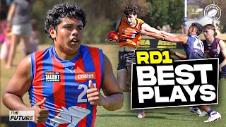 Did Waylon DaveyMotlop have the best play  Coates Talent League Rd1 Best Plays [upl. by Vachil]