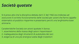 DIRITTO COMMERCIALE La società per azioni 2 [upl. by Lemrahs]