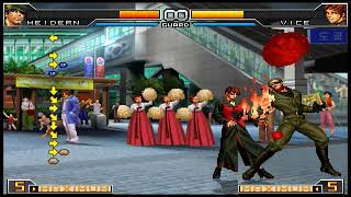 KoF 02UM  Heidern combos [upl. by Jeniece346]