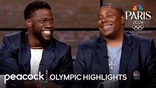 You Wont Believe How These Olympians Train  Olympic Highlights With Kevin Hart amp Kenan Thompson [upl. by Ellicul528]