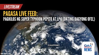 LIVE Pagkilos ng Super Typhoon PepitoPH at LPA dating Bagyong OfelPH GMA Integrated News [upl. by Assiluy]