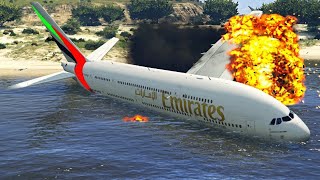 Emirates Air bus a380 air plane collide amp crash after mid air collision shorts ytshots [upl. by Aisila]