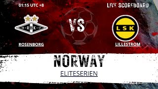 Rosenborg VS Lillestrom NORWAY Eliteserien LIVESCORE [upl. by Avehstab]