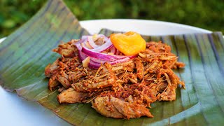 COCHINITA PIBIL MUY SABROSA EN LA ESTUFA RECETA BIEN EXPLICADA TRADICIONAL YUCATECA [upl. by Assetal]