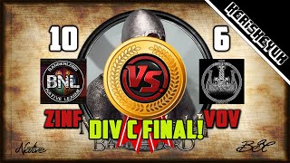 Zinfandel vs VoV BNL Div C Final  Mount and Blade 2 Bannerlord [upl. by Norok]