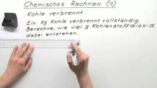 Chemisches Rechnen 1  Chemie  Allgemeine und anorganische Chemie [upl. by Draude]