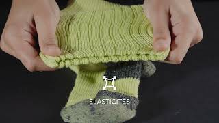 Chaussettes en laine merinos très performante pour le ski randonnée [upl. by Halueb]