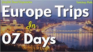 Europe Trips for 7 Days Cheapest Options from India  हिंदी में [upl. by Ardnatal]