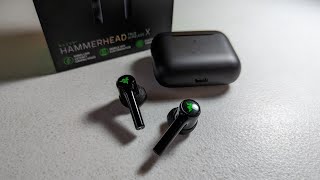 Razer Hammerhead True Wireless X Review Gaming Headset Alternative [upl. by Dnana]