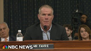 Brett Favre reveals he’s been diagnosed with Parkinson’s [upl. by Prichard828]