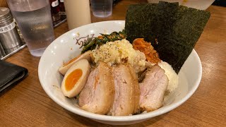 Kebab Flavor Mixing Ramen at Mazesoba Chururu [upl. by Nessim]