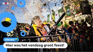 Muziek verklede mensen en veel confetti het carnavalsseizoen is begonnen [upl. by Abehshtab50]