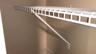 How to Install the ClosetMaid System DIY [upl. by Quick]