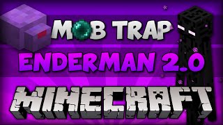 Minecraft MobTrap  FARM DE ENDERMAN com Endermite  Xp  Item Farm TNT  PC e PE 017 [upl. by Dohsar]