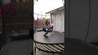 Henry Gellerman mogul skiing trampoline training [upl. by Rafe851]