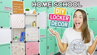 DIY Homeschool Locker Decor And Organization [upl. by Tsiuqram]