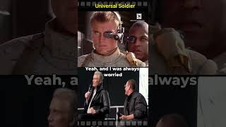 Van Damme amp Dolph Lundgren talk training UNIVERSAL SOLDIER [upl. by Jessalyn237]