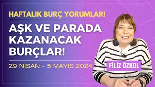 BU HAFTA HANGİ BURÇ AŞK VE PARADA KAZANACAK 29 NİSAN  05 MAYIS 2024 [upl. by Terrilyn153]