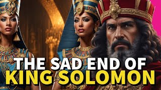 THE LAST DAYS OF KING SOLOMONS LIFE BibleStories [upl. by Derward]