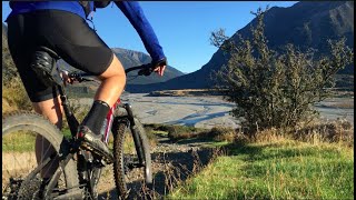 Poulter Valley RideTrotRide Arthurs Pass New Zealand [upl. by Notxed]