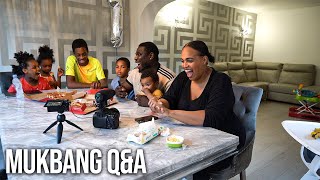 FAMILY MUKBANG QampA [upl. by Goltz]