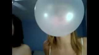 Bubble Queen Blowing Huge Bubbles 5 [upl. by Amy]