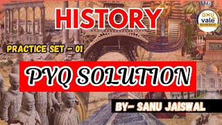 History PYQ Practice with Sanu Jaiswal  history cuet net exampreparation question important [upl. by Amari]