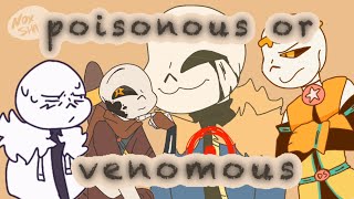 Poisonous or Venomous  Undertale animation [upl. by Elvyn]