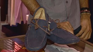 VOCÊ EM DIA  CONFIRA UM POUCO DA HISTÓRIA E DA MODA DO MOCASSIM MASCULINO  TV ATALAIA [upl. by Annoyek833]