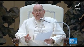 Papa Francesco Udienza Generale 10 gennaio 2024 [upl. by Airdnola]