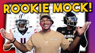 2025 NFL Fantasy Football Rookie Mock Draft  2025 Early Rookie Big Board [upl. by Green]