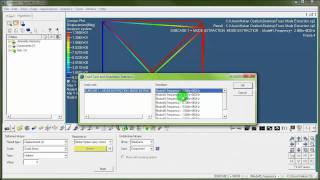 Hypermesh 04  1D Truss  Modal Analysis [upl. by Desiree]